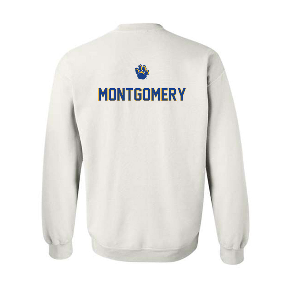Pittsburgh - NCAA Men's Track & Field : josiah montgomery - Sports Shersey Crewneck Sweatshirt-1