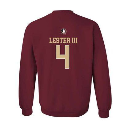 FSU - NCAA Football : Charles Lester III - Classic Shersey Crewneck Sweatshirt-1