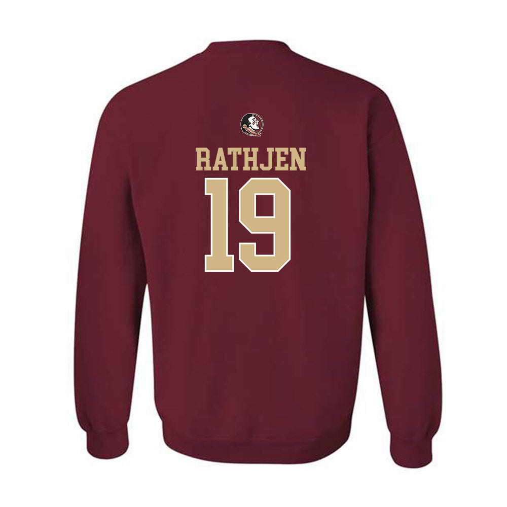 FSU - NCAA Women's Lacrosse : Katherine Rathjen - Classic Shersey Crewneck Sweatshirt-1