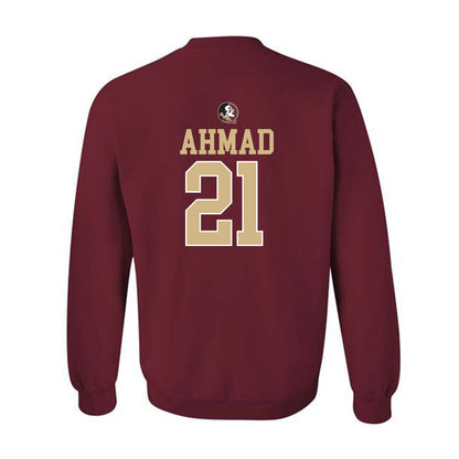 FSU - NCAA Women's Soccer : Nawreen Ahmad - Generic Shersey Crewneck Sweatshirt-1