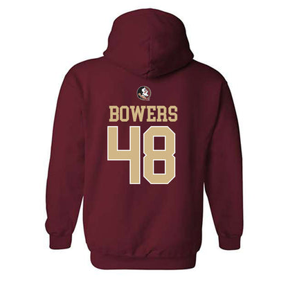FSU - NCAA Football : Caleb Bowers - Classic Shersey Hooded Sweatshirt-1