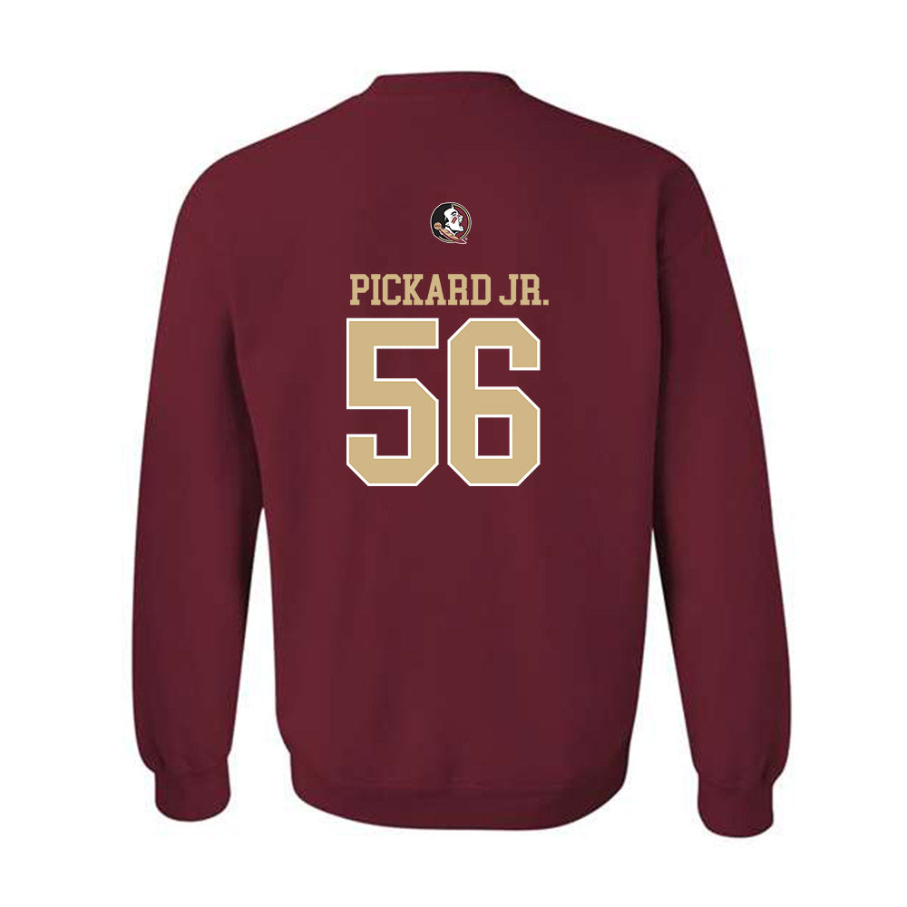 FSU - NCAA Football : Steven Pickard Jr. - Classic Shersey Crewneck Sweatshirt-1