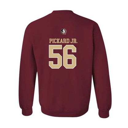 FSU - NCAA Football : Steven Pickard Jr. - Classic Shersey Crewneck Sweatshirt-1