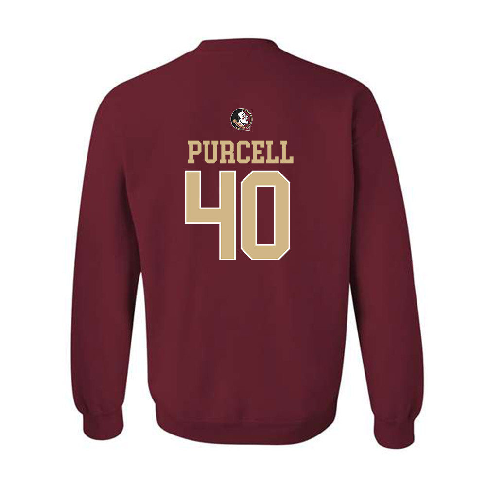 FSU - NCAA Baseball : Brodie Purcell - Classic Shersey Crewneck Sweatshirt-1