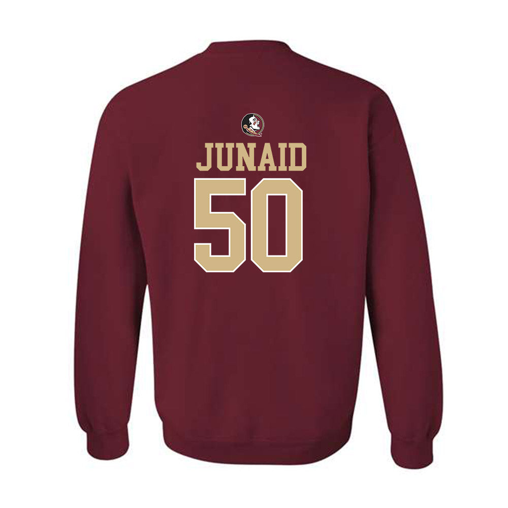 FSU - NCAA Women's Soccer : Omotara Junaid - Classic Shersey Crewneck Sweatshirt-1
