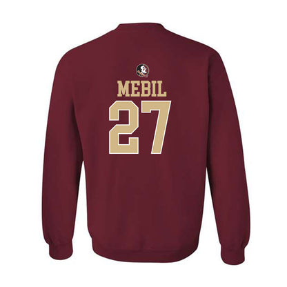 FSU - NCAA Baseball : Kevin Mebil - Classic Shersey Crewneck Sweatshirt-1