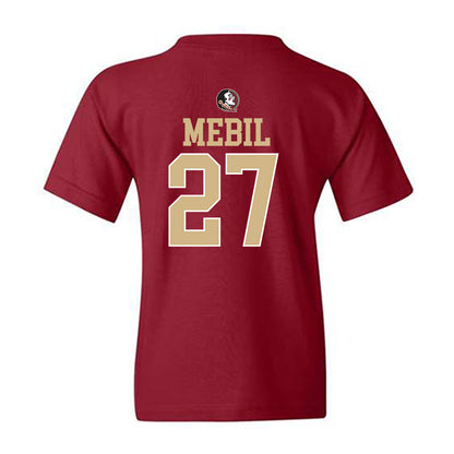 FSU - NCAA Baseball : Kevin Mebil - Classic Shersey Youth T-Shirt-1