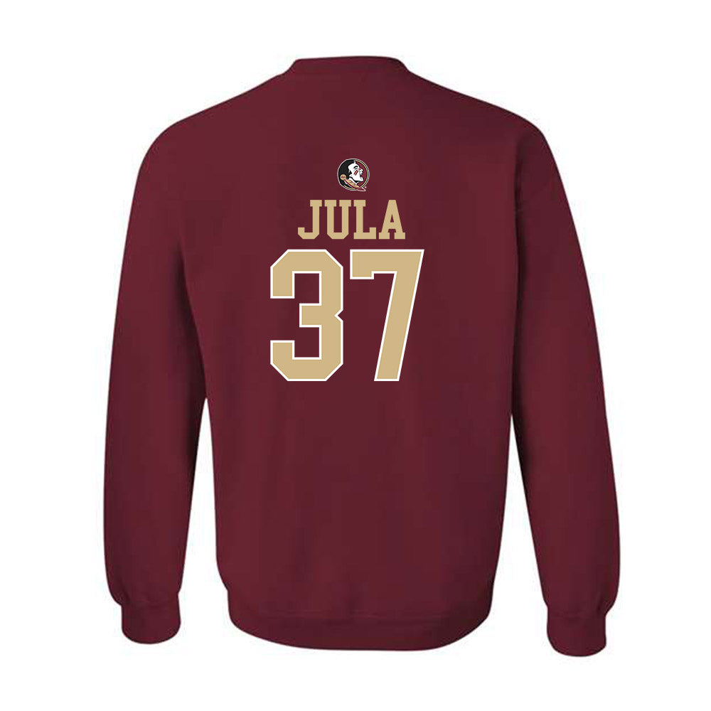 FSU - NCAA Football : Carter Jula - Classic Shersey Crewneck Sweatshirt-1