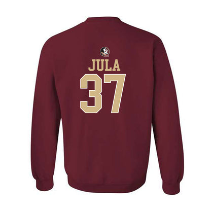 FSU - NCAA Football : Carter Jula - Classic Shersey Crewneck Sweatshirt-1