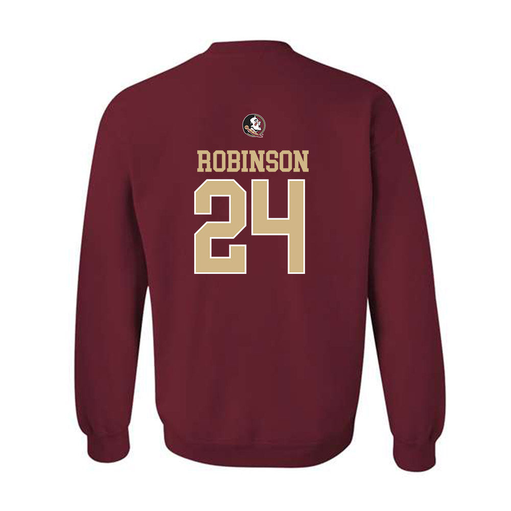FSU - NCAA Women's Soccer : Anaiyah Robinson - Classic Shersey Crewneck Sweatshirt-1