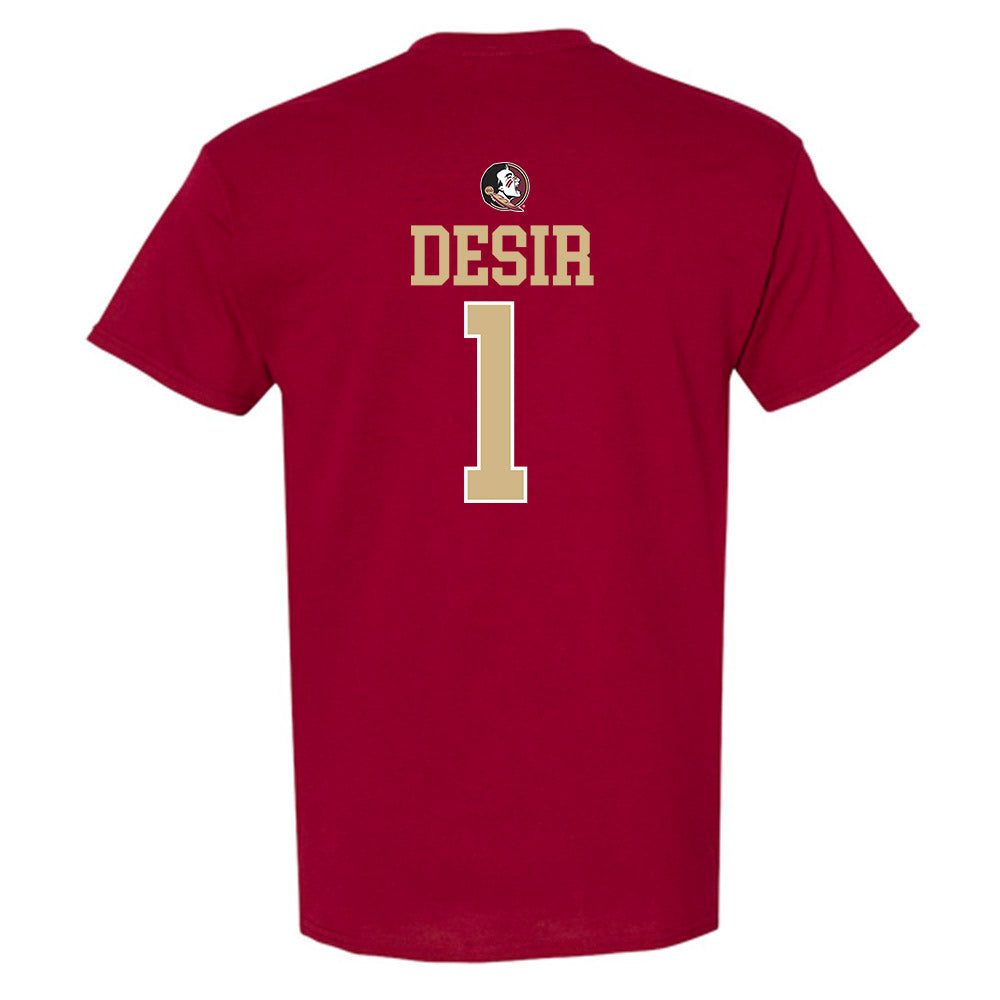 FSU - NCAA Football : Darryll Desir - Classic Shersey T-Shirt-1
