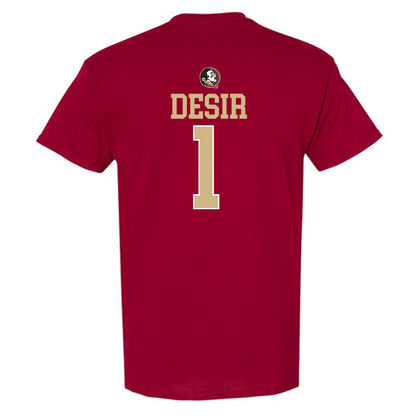 FSU - NCAA Football : Darryll Desir - Classic Shersey T-Shirt-1