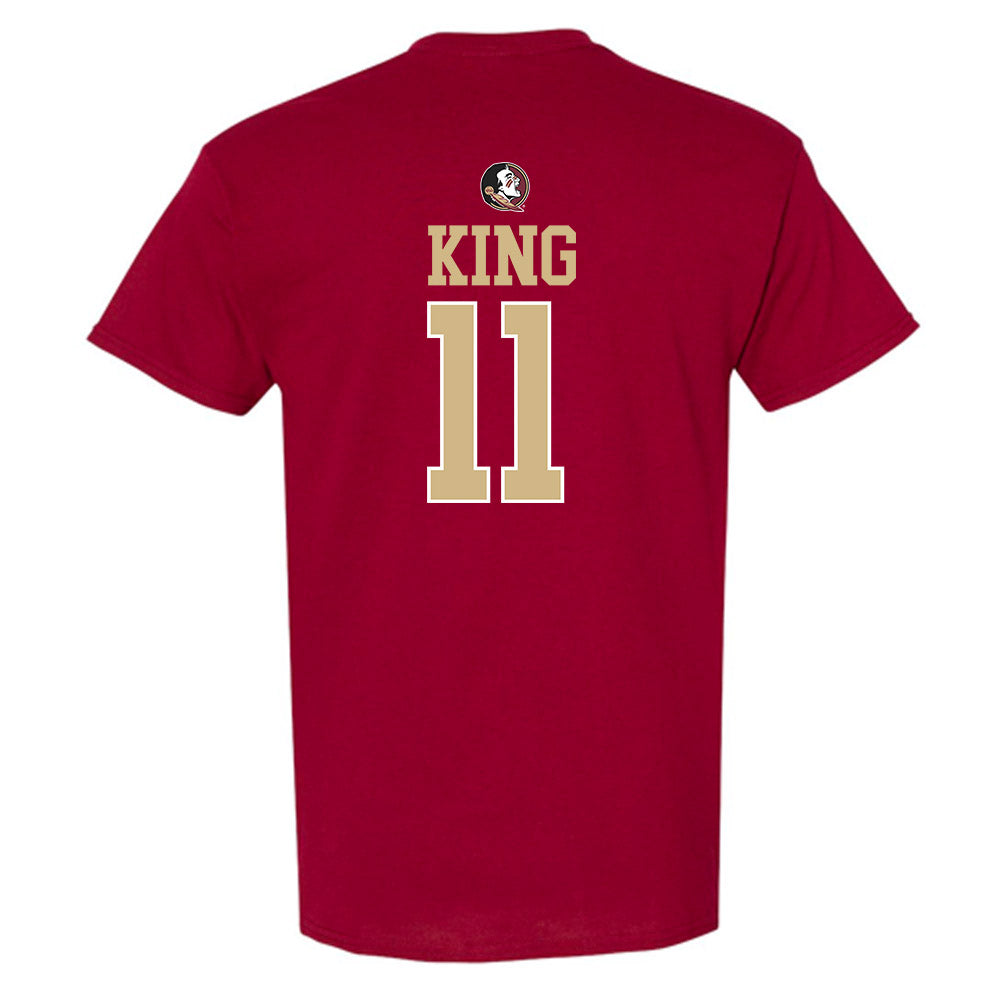FSU - NCAA Women's Lacrosse : Danica King - Classic Shersey T-Shirt-1