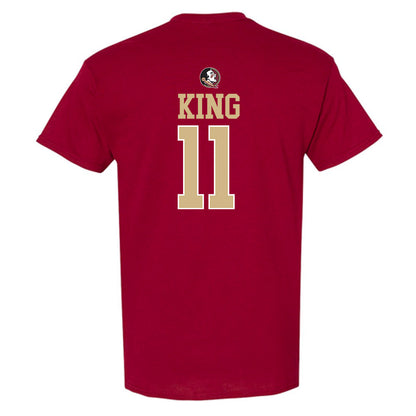 FSU - NCAA Women's Lacrosse : Danica King - Classic Shersey T-Shirt-1