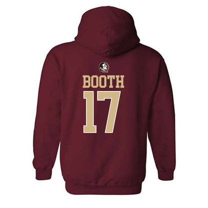FSU - NCAA Women's Lacrosse : Hadley Booth - Classic Shersey Hooded Sweatshirt-1