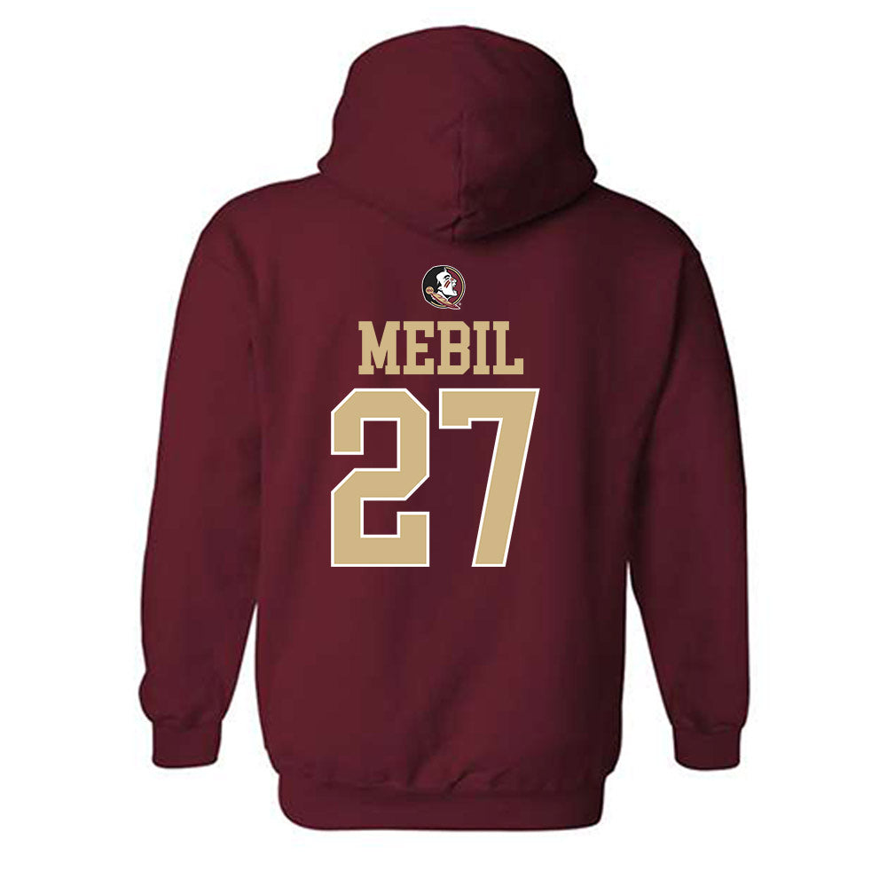 FSU - NCAA Baseball : Kevin Mebil - Classic Shersey Hooded Sweatshirt-1