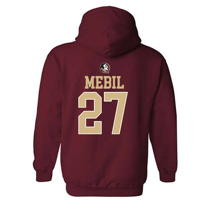 FSU - NCAA Baseball : Kevin Mebil - Classic Shersey Hooded Sweatshirt-1