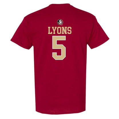 FSU - NCAA Football : Daniel Lyons - Generic Shersey T-Shirt-1