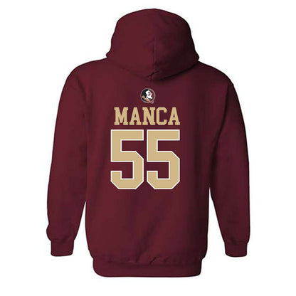 FSU - NCAA Baseball : Payton Manca - Generic Shersey Hooded Sweatshirt-1
