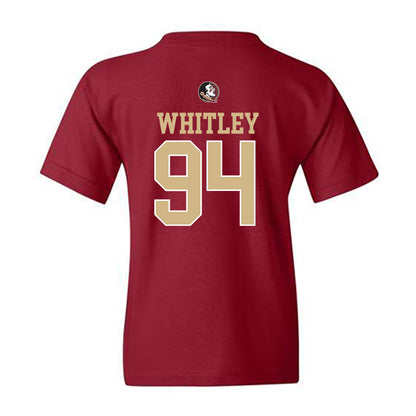 FSU - NCAA Football : Franklin Whitley - Classic Shersey Youth T-Shirt-1