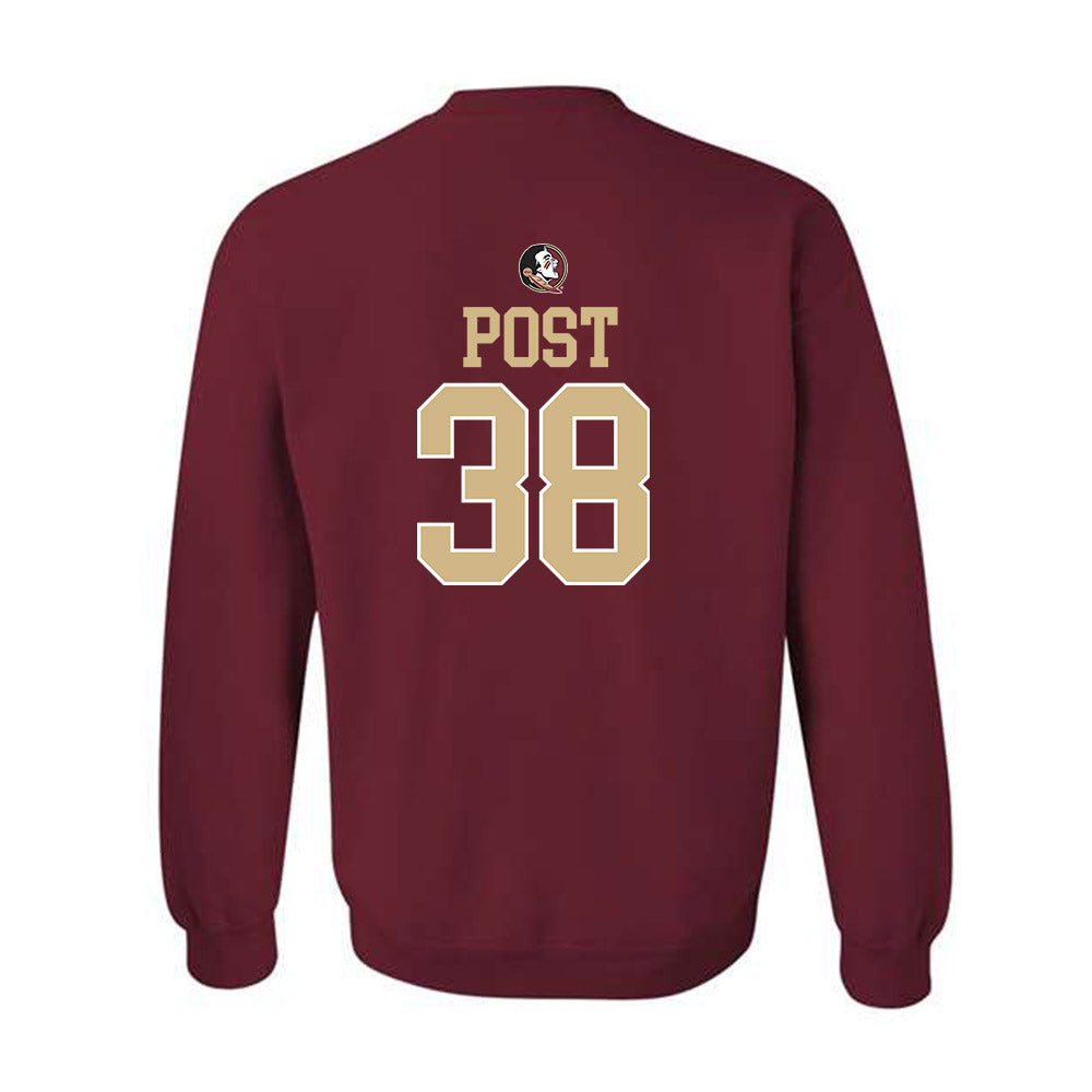 FSU - NCAA Football : Ethan Post - Classic Shersey Crewneck Sweatshirt-1
