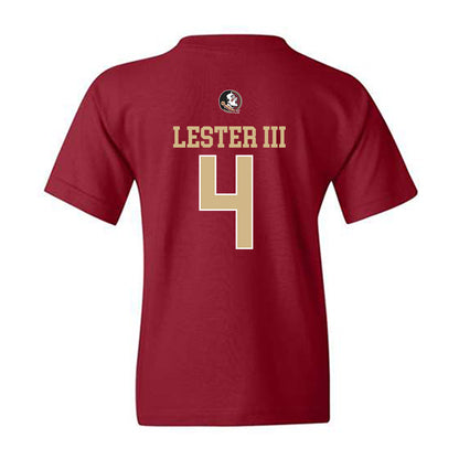 FSU - NCAA Football : Charles Lester III - Classic Shersey Youth T-Shirt-1