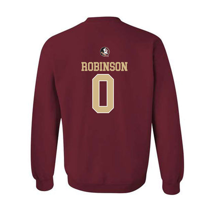 FSU - NCAA Football : Duce Robinson - Classic Shersey Crewneck Sweatshirt-1