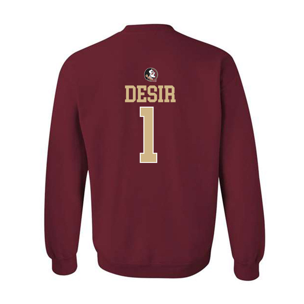FSU - NCAA Football : Darryll Desir - Classic Shersey Crewneck Sweatshirt-1