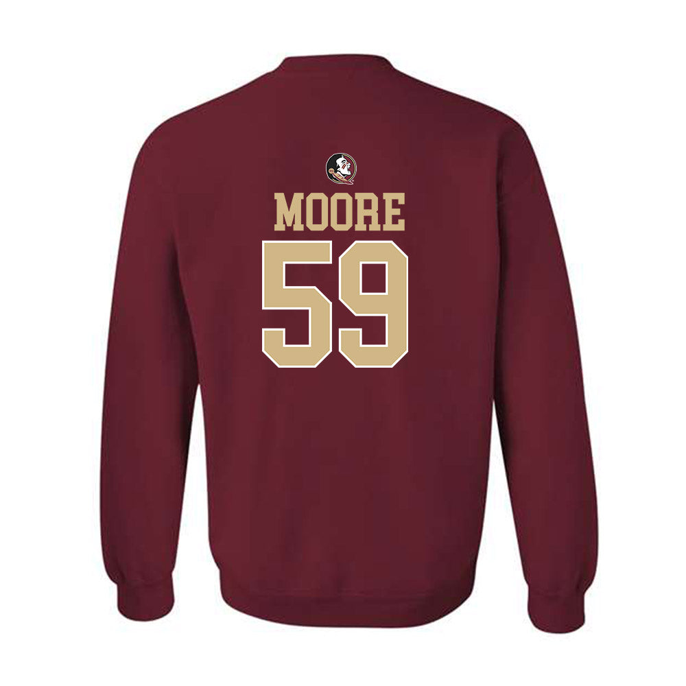 FSU - NCAA Football : Steven Moore - Classic Shersey Crewneck Sweatshirt-1