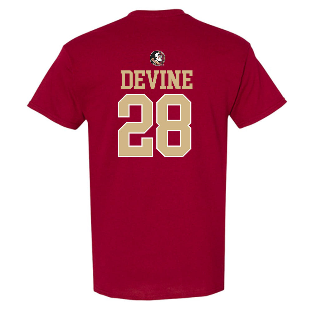 FSU - NCAA Women's Lacrosse : Annie Devine - Classic Shersey T-Shirt-1