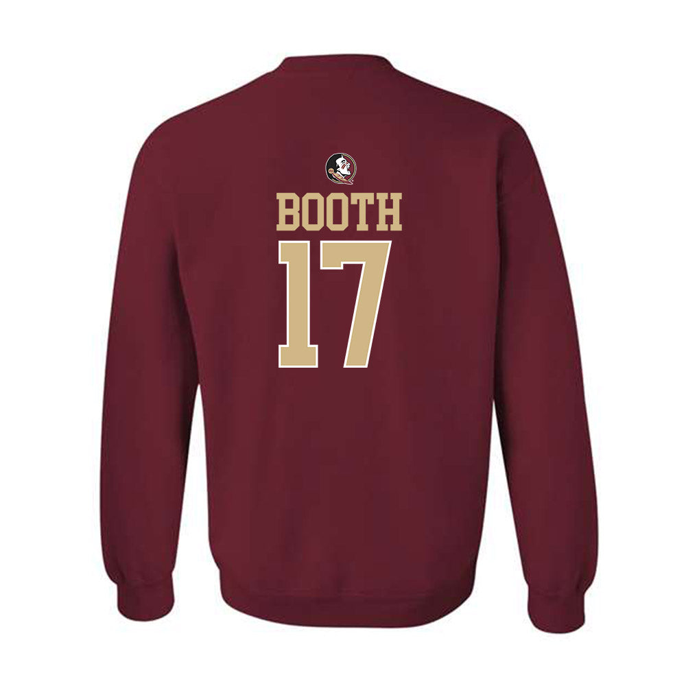 FSU - NCAA Women's Lacrosse : Hadley Booth - Classic Shersey Crewneck Sweatshirt-1