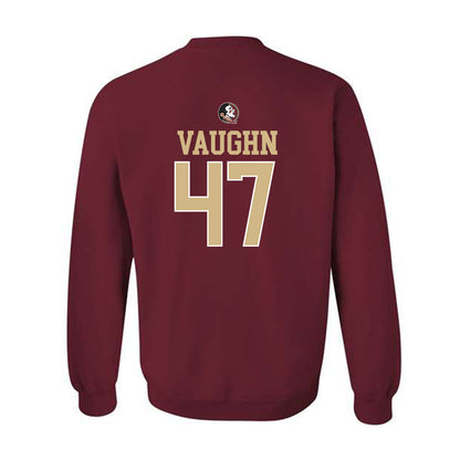 FSU - NCAA Baseball : Rhett Vaughn - Generic Shersey Crewneck Sweatshirt