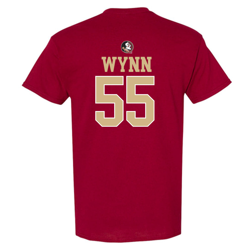 FSU - NCAA Football : Kevin Wynn - Classic Shersey T-Shirt-1