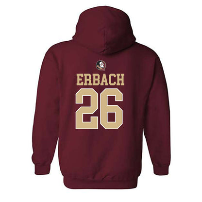 FSU - NCAA Women's Soccer : Samantha Erbach - Classic Shersey Hooded Sweatshirt-1