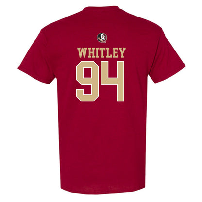 FSU - NCAA Football : Franklin Whitley - Classic Shersey T-Shirt-1