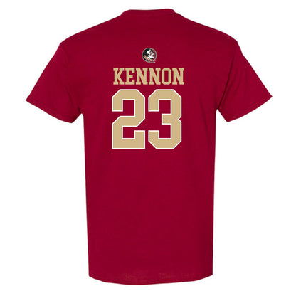 FSU - NCAA Football : Chauncey Kennon - Classic Shersey T-Shirt-1