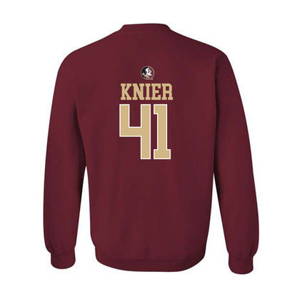 FSU - NCAA Baseball : Chris Knier - Generic Shersey Crewneck Sweatshirt