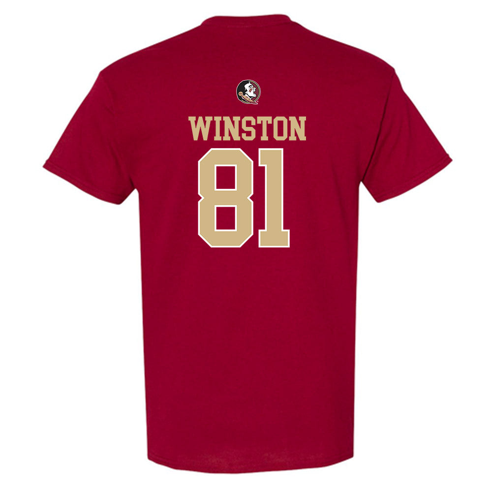FSU - NCAA Football : Jonah Winston - Classic Shersey T-Shirt-1