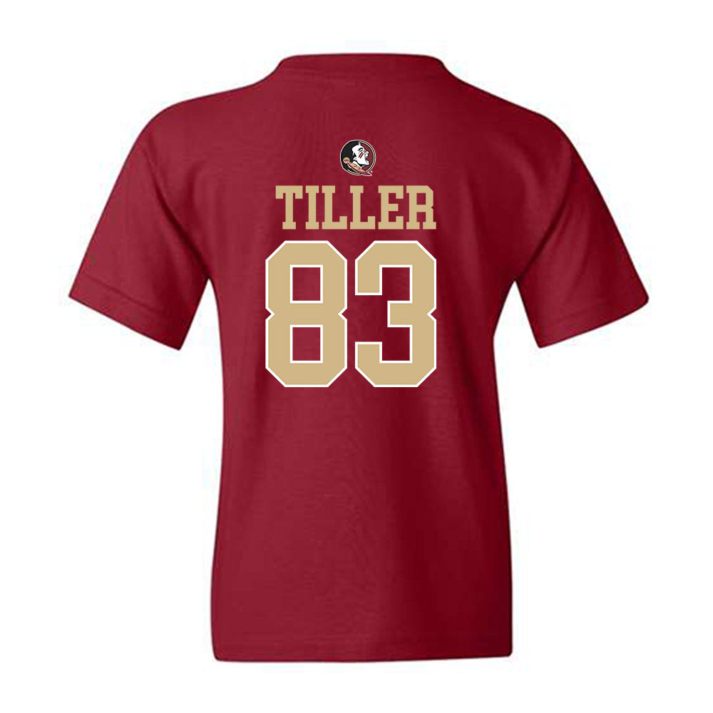 FSU - NCAA Football : Xavier Tiller - Classic Shersey Youth T-Shirt-1