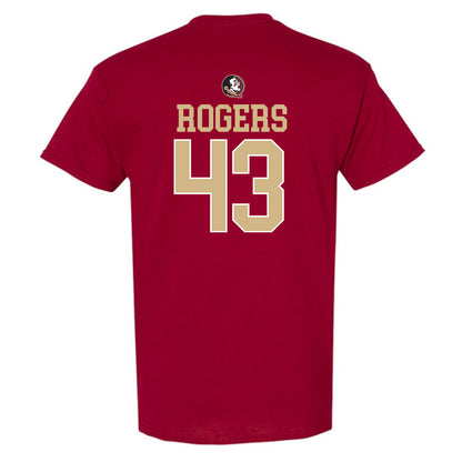 FSU - NCAA Football : Trent Rogers - Classic Shersey T-Shirt-1