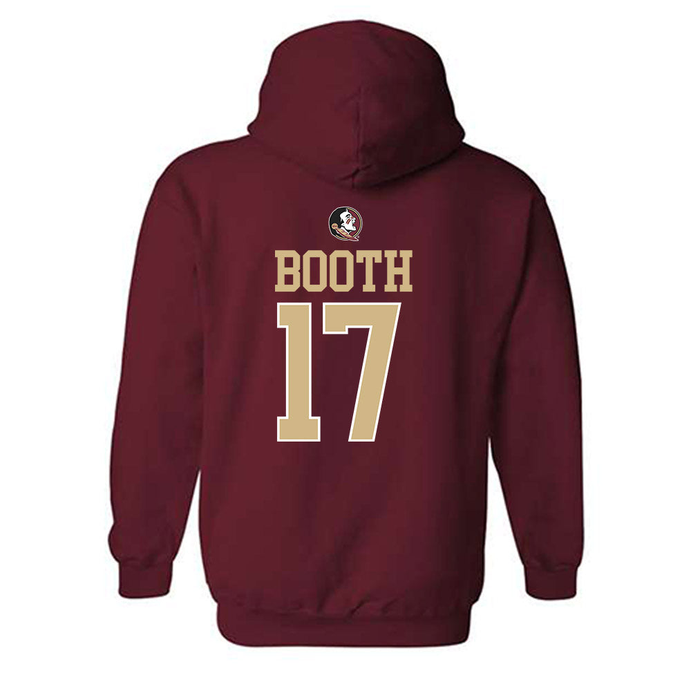 FSU - NCAA Women's Lacrosse : Hadley Booth - Classic Shersey Hooded Sweatshirt-1