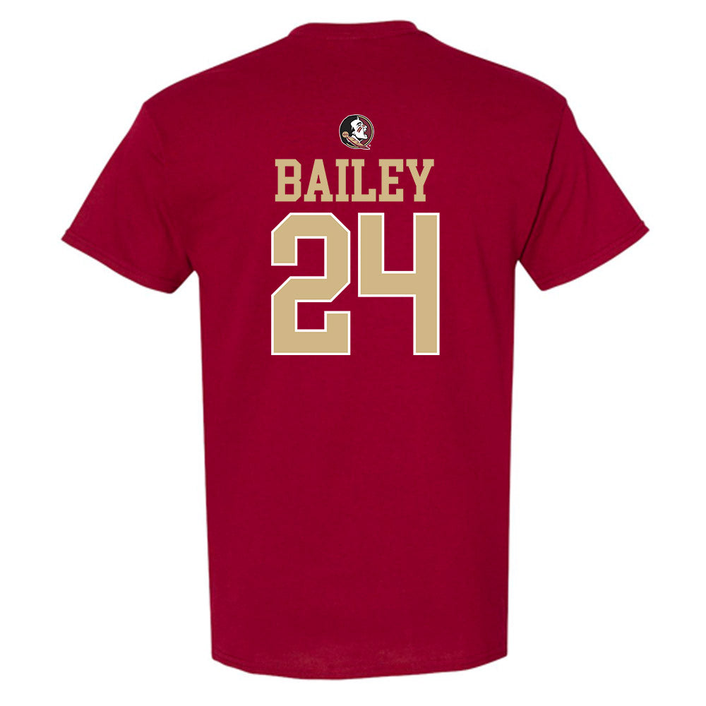 FSU - NCAA Baseball : Myles Bailey - Generic Shersey T-Shirt-1