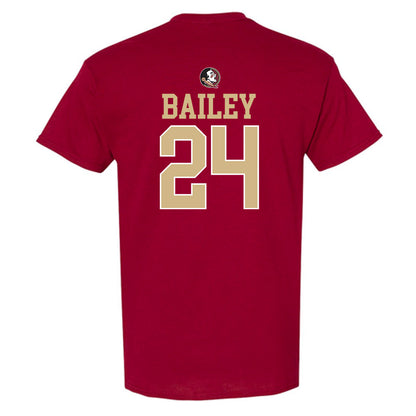 FSU - NCAA Baseball : Myles Bailey - Generic Shersey T-Shirt-1