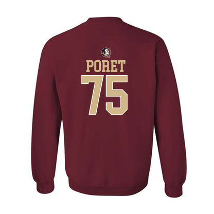 FSU - NCAA Football : Sean Poret - Classic Shersey Crewneck Sweatshirt-1