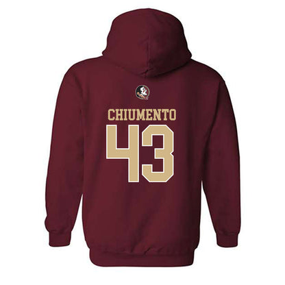 FSU - NCAA Football : Mac Chiumento - Classic Shersey Hooded Sweatshirt-1