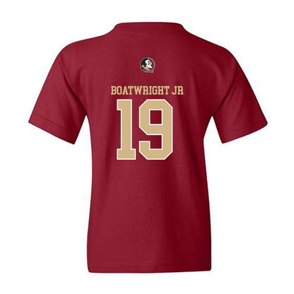 FSU - NCAA Football : Jarvis Boatwright Jr - Classic Shersey Youth T-Shirt-1
