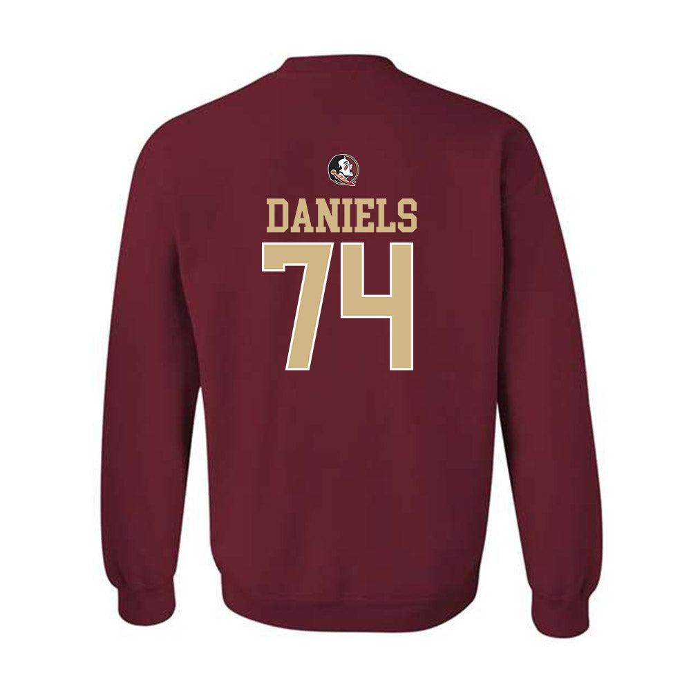 FSU - NCAA Football : Jonathan Daniels - Classic Shersey Crewneck Sweatshirt-1