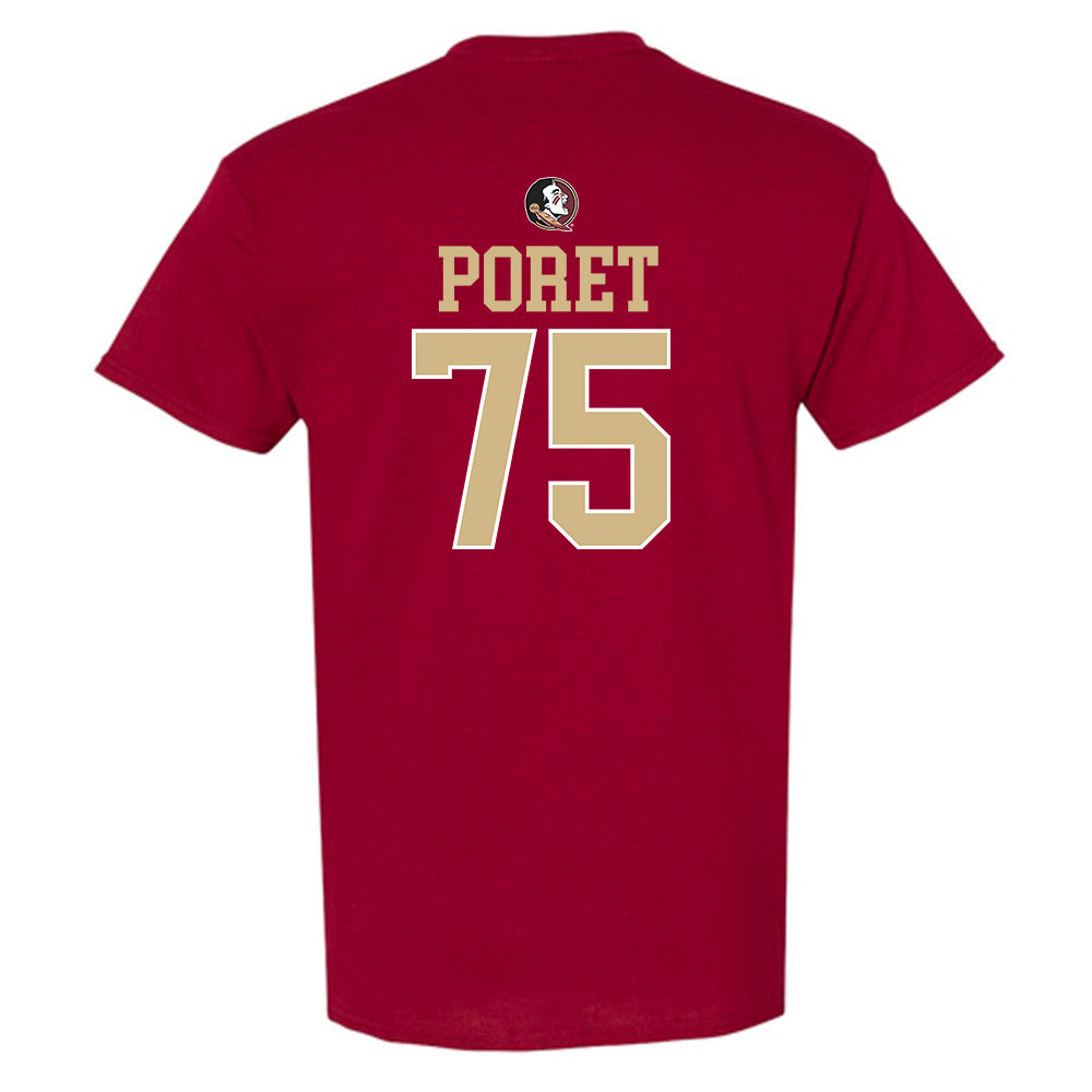 FSU - NCAA Football : Sean Poret - Classic Shersey T-Shirt-1