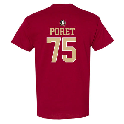 FSU - NCAA Football : Sean Poret - Classic Shersey T-Shirt-1