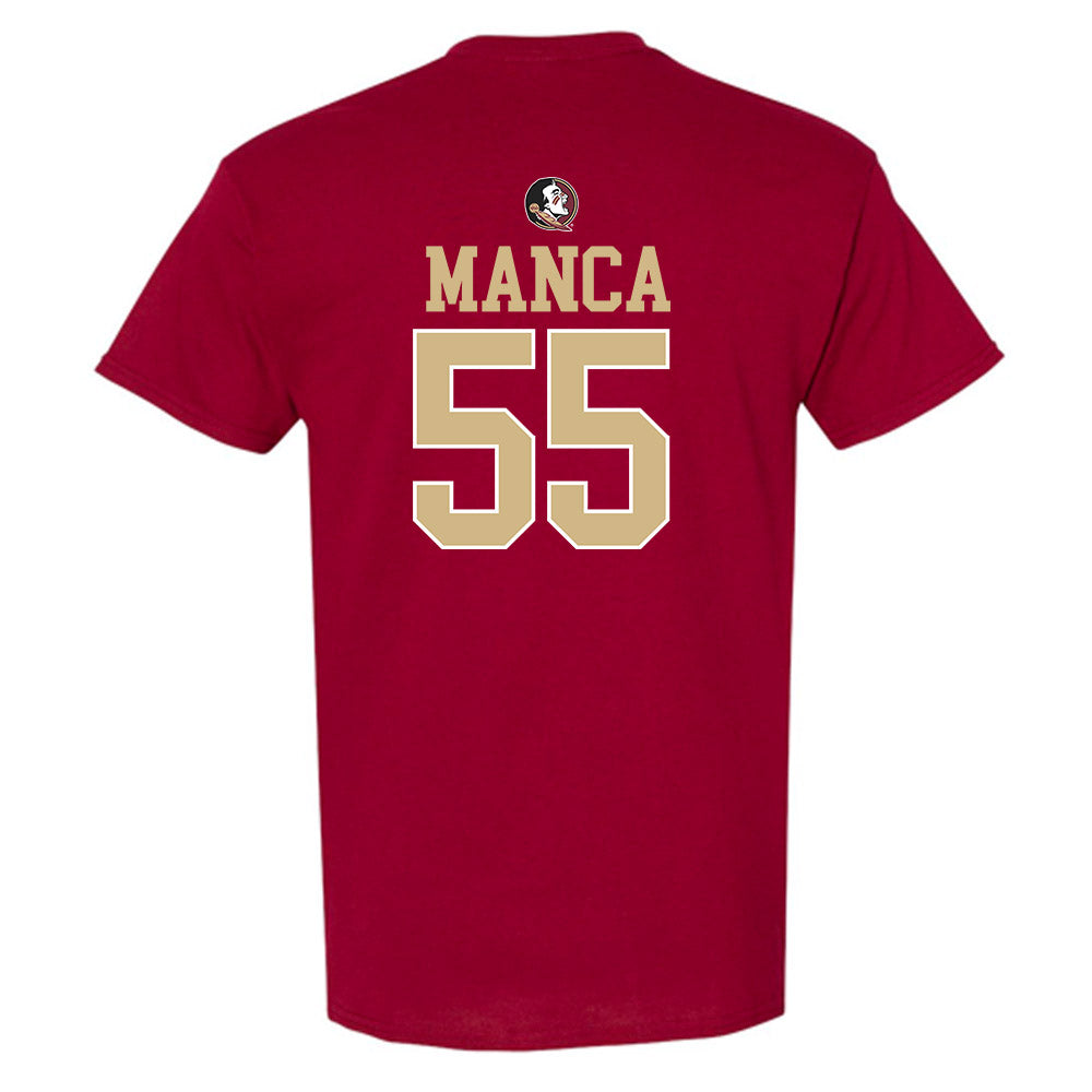 FSU - NCAA Baseball : Payton Manca - Generic Shersey T-Shirt-1